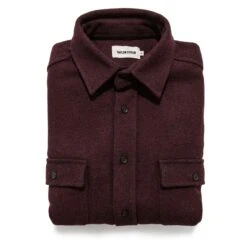The Leeward Shirt In Oxblood