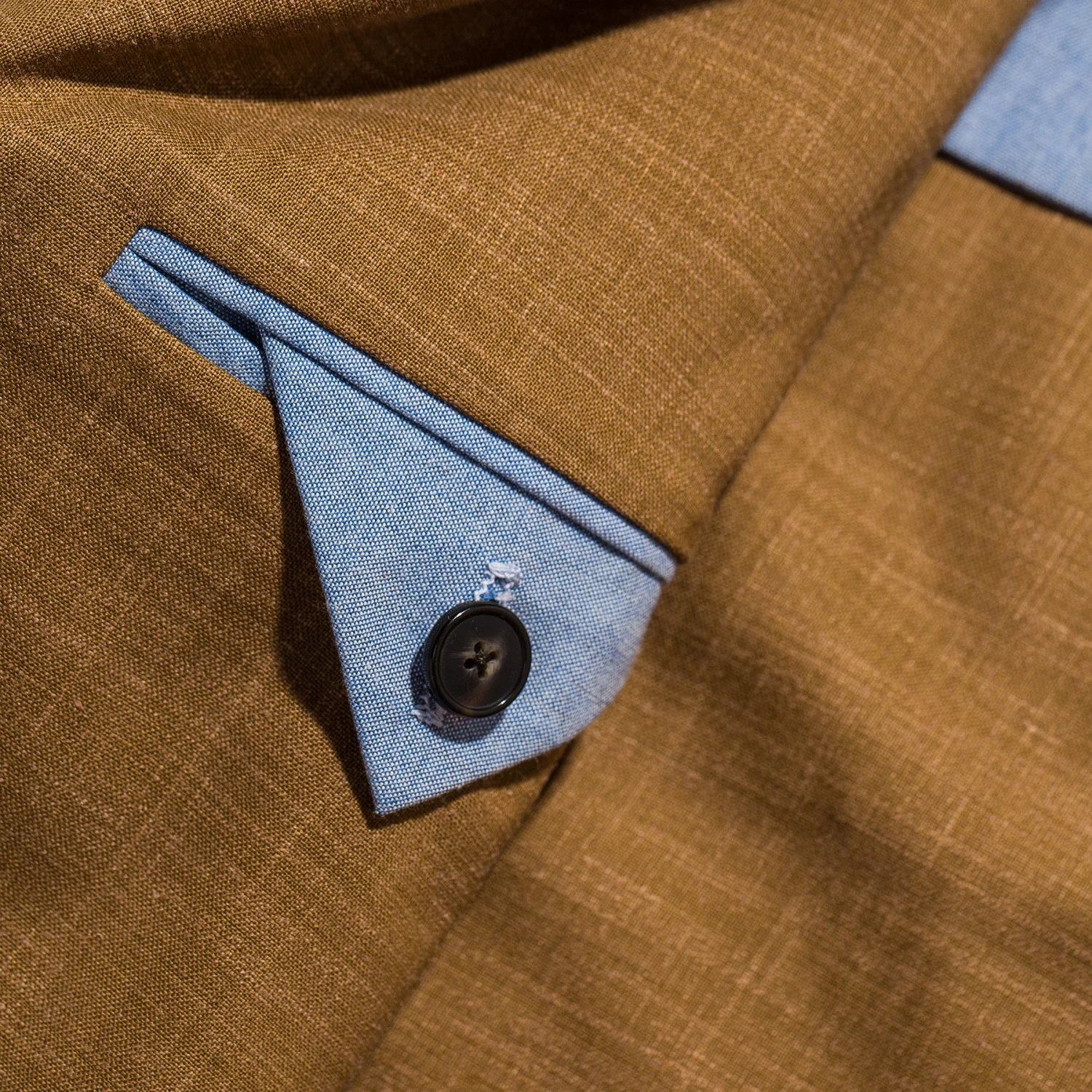 The Telegraph Jacket In British Khaki - Image 7