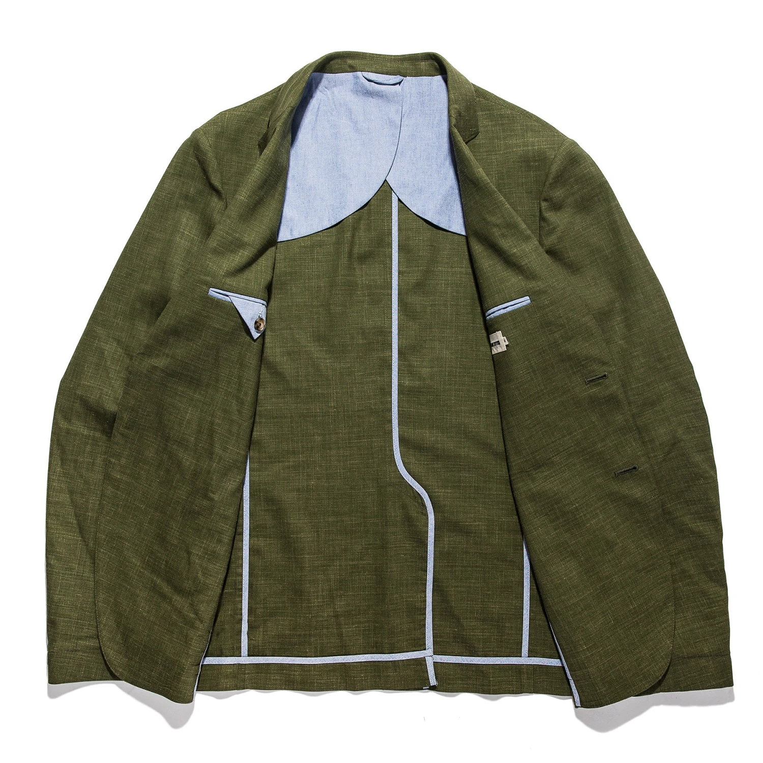 The Telegraph Jacket In Evergreen - Image 8