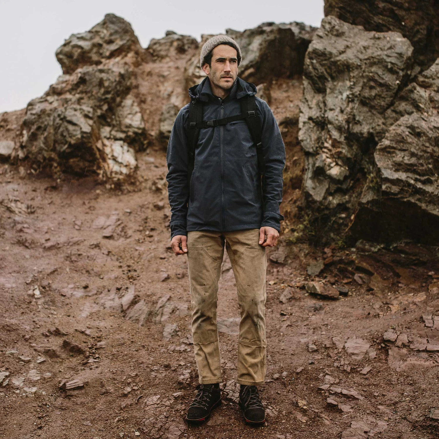 The Reyes Jacket In Dark Slate - Image 2