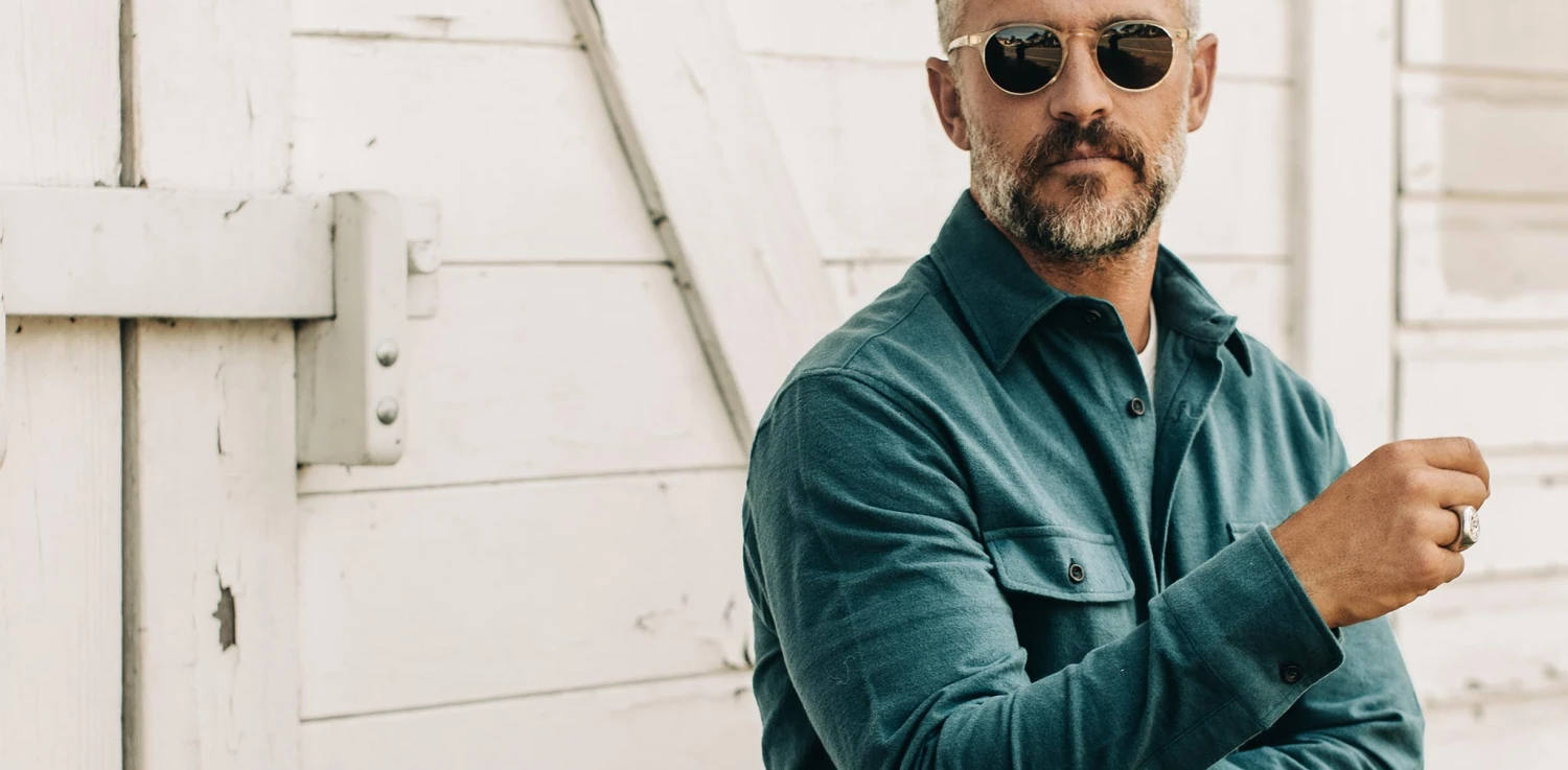 The Yosemite Shirt In Deep Ocean - Image 11