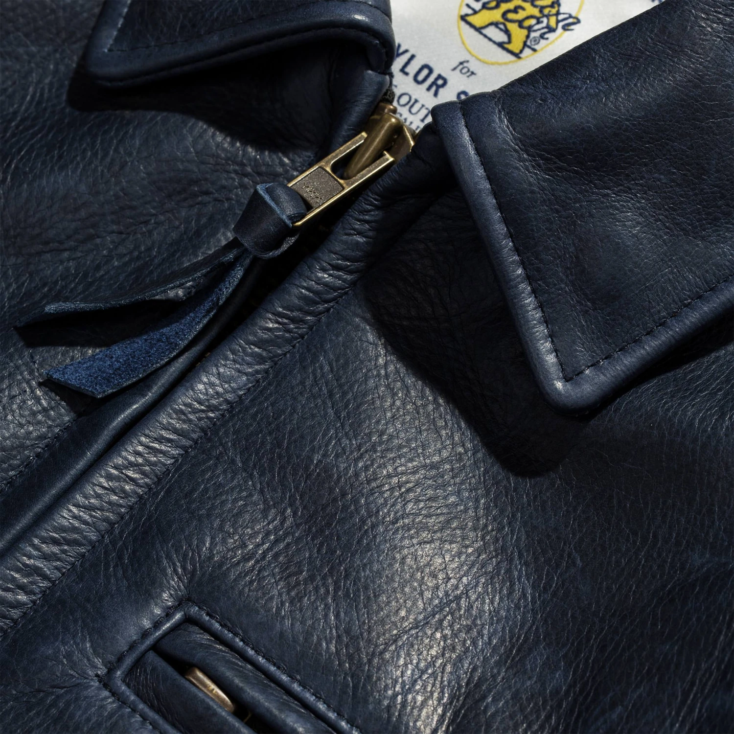 The Moto Jacket In Midnight Steerhide - Image 12