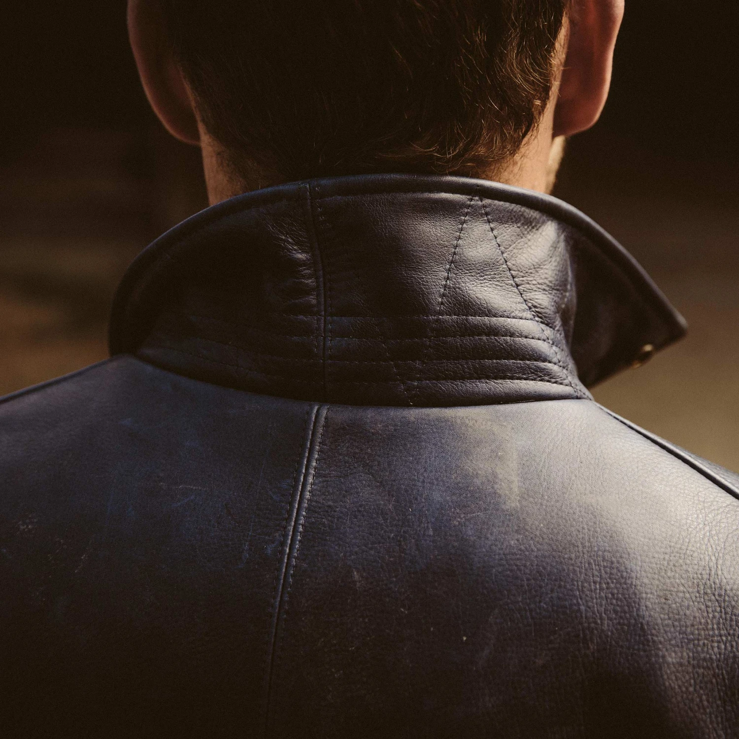 The Moto Jacket In Midnight Steerhide - Image 5