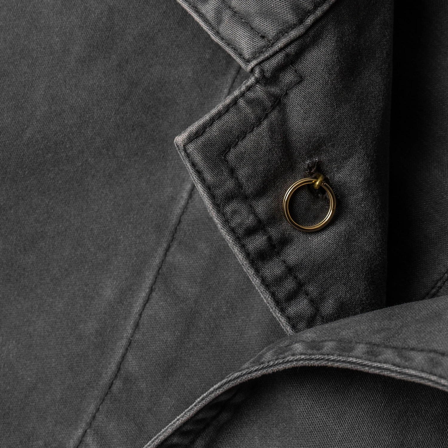 The Ojai Jacket In Washed Charcoal - Image 7