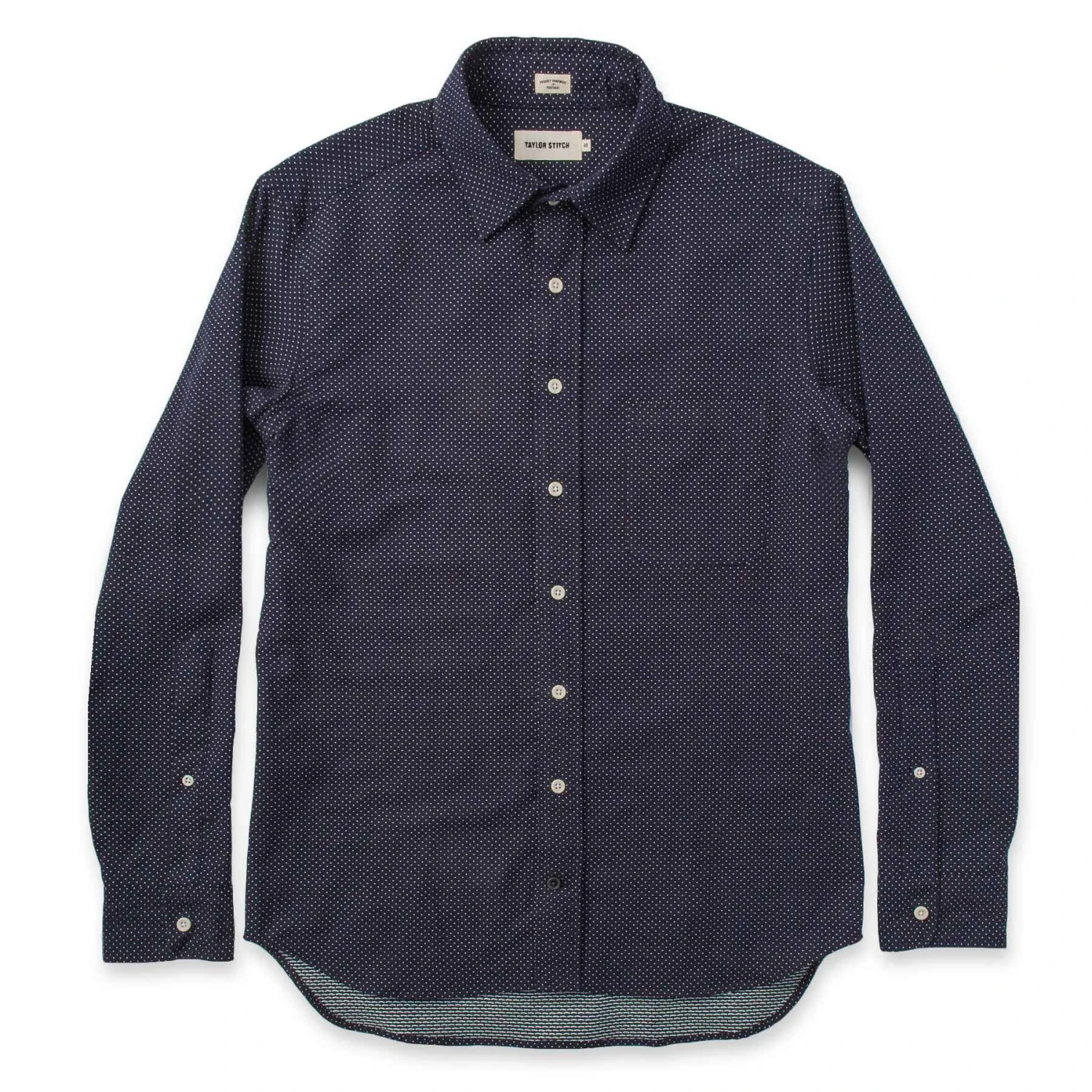 The California In White Jacquard Dot - Image 7