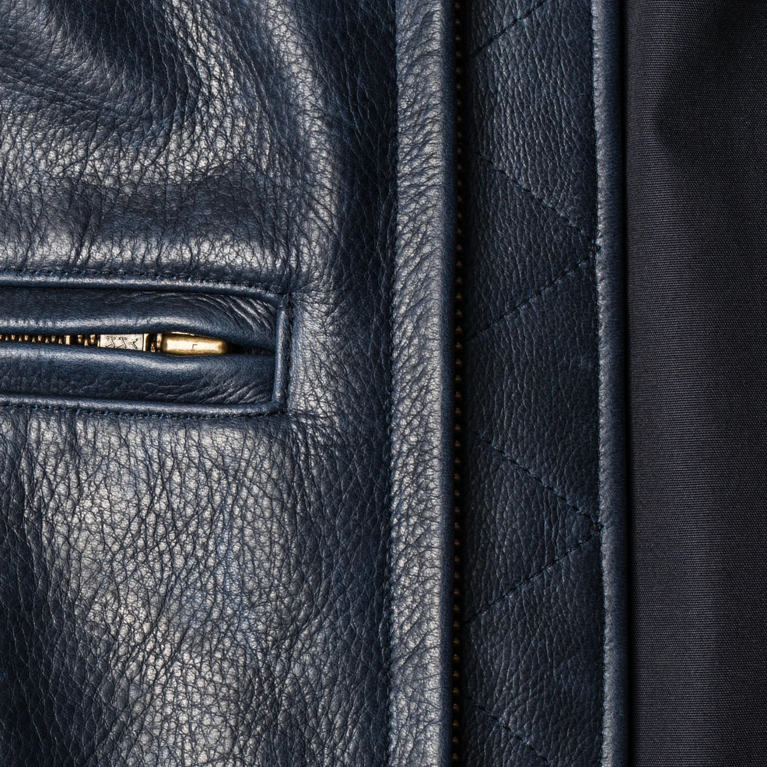 The Moto Jacket In Midnight Steerhide - Image 14