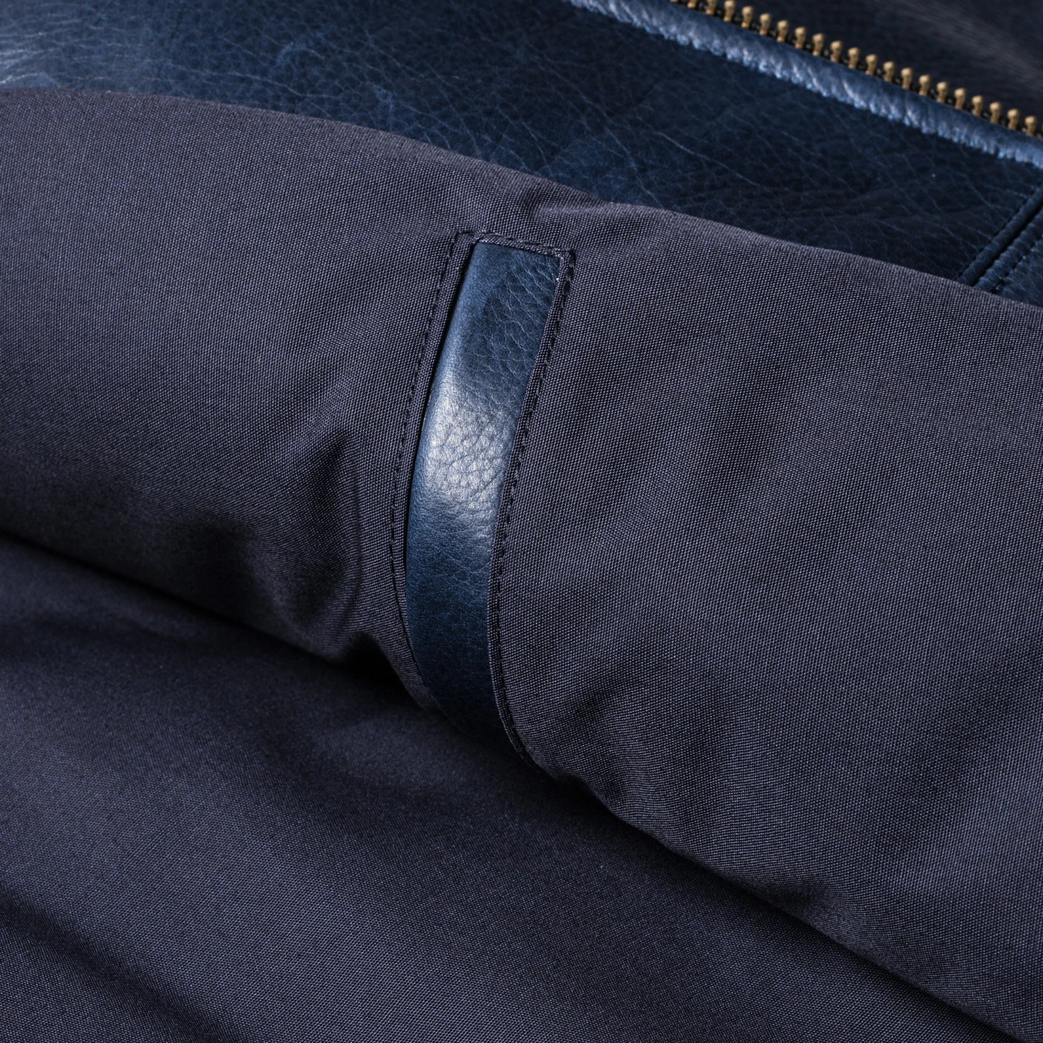 The Moto Jacket In Midnight Steerhide - Image 16