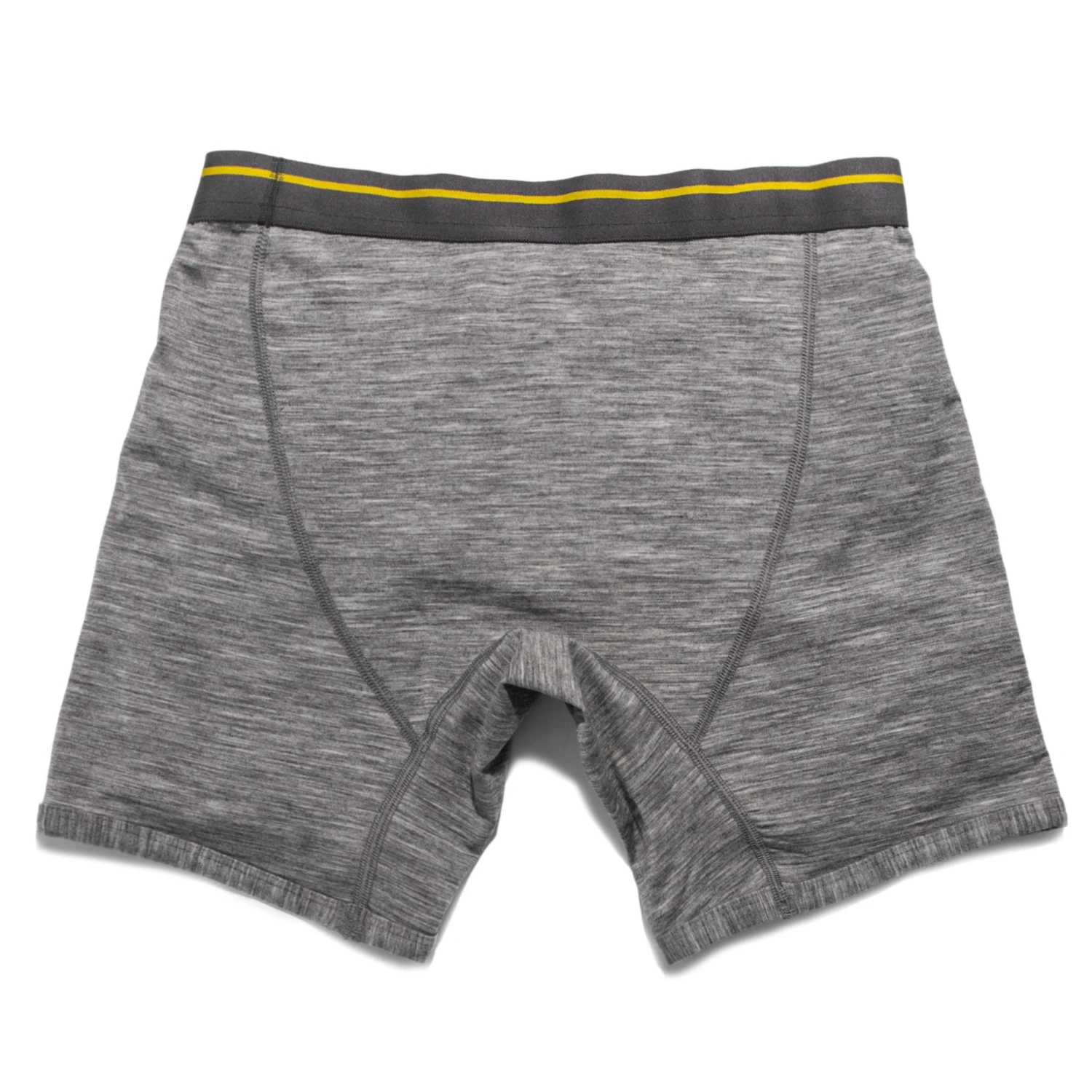 The Merino Boxer In Heathered Grey - Image 5