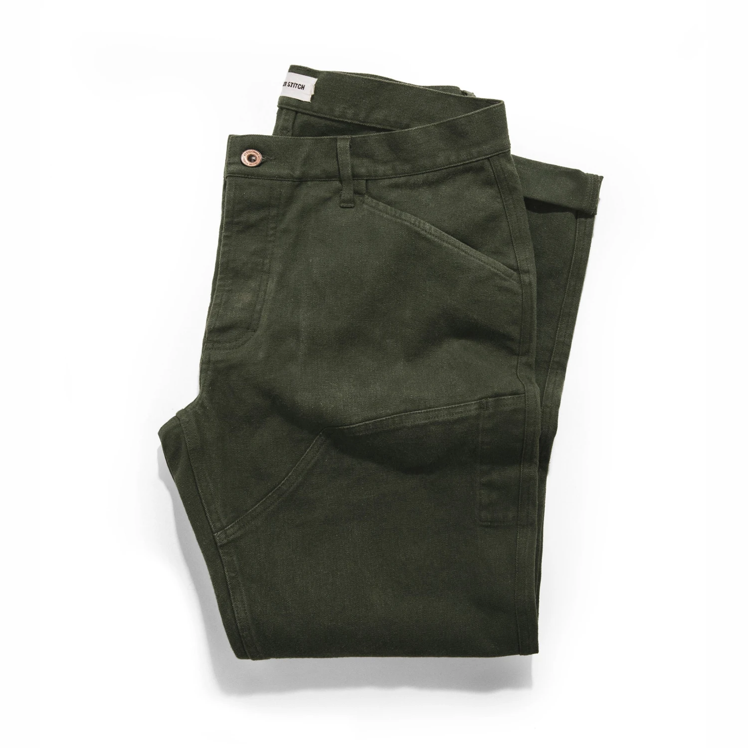 The Chore Pant In Dark Olive Boss Duck - Image 15