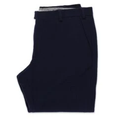 The Telegraph Trouser In Navy Boiled Wool