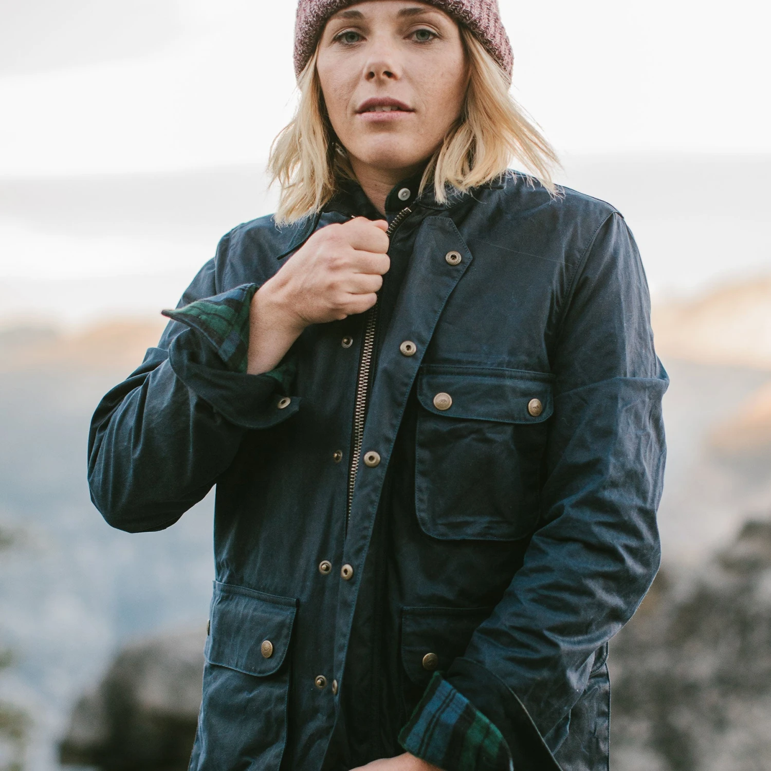 The Field Jacket In Navy - Image 4