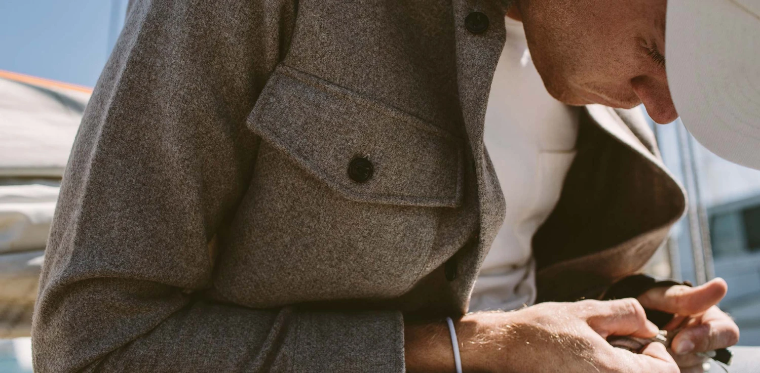 The Maritime Shirt Jacket In Natural - Image 10