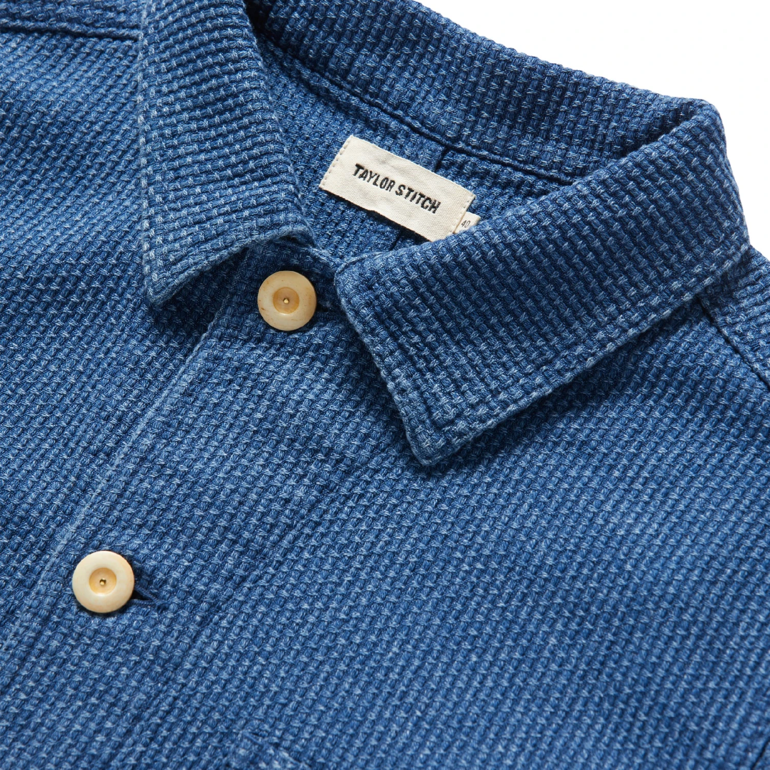 The Ojai Jacket In Washed Indigo Sashiko - Image 6