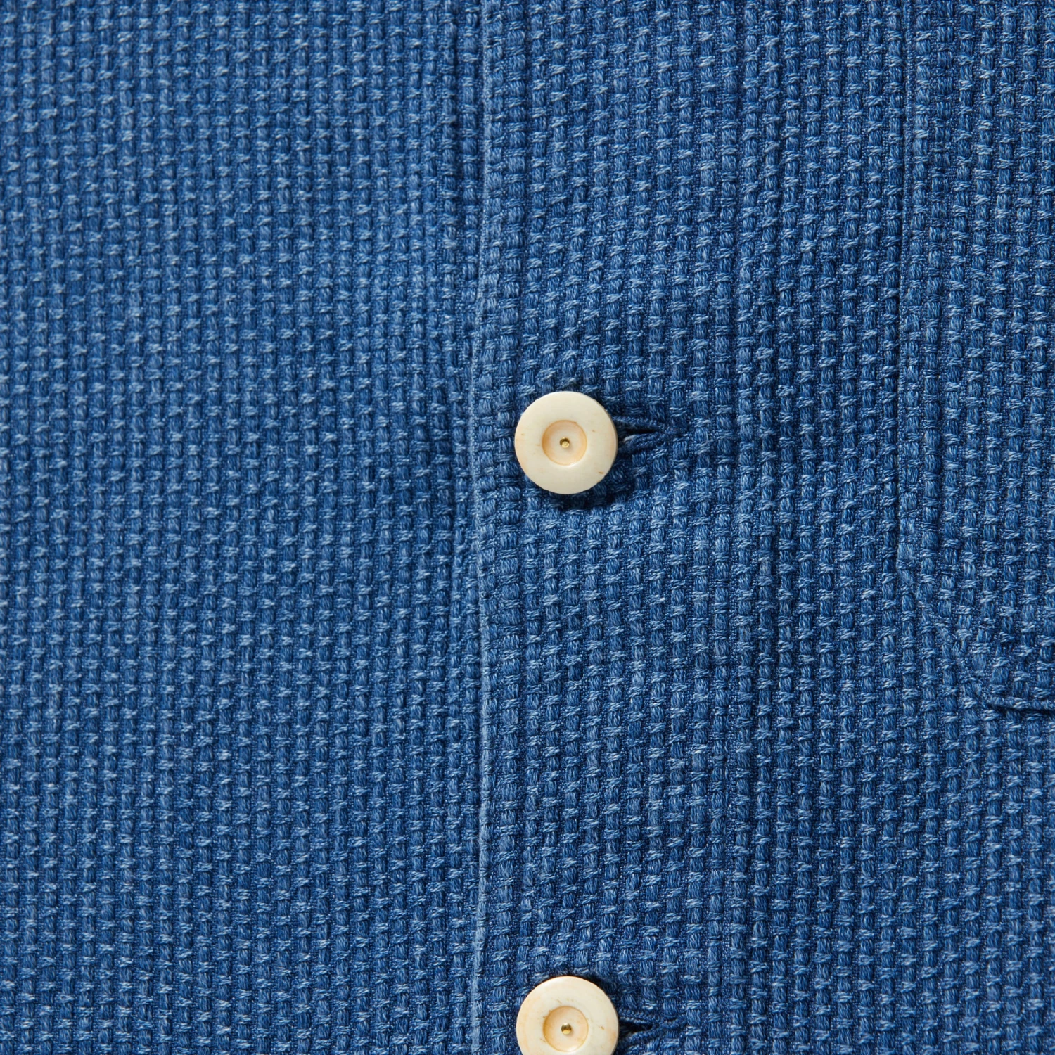 The Ojai Jacket In Washed Indigo Sashiko - Image 7