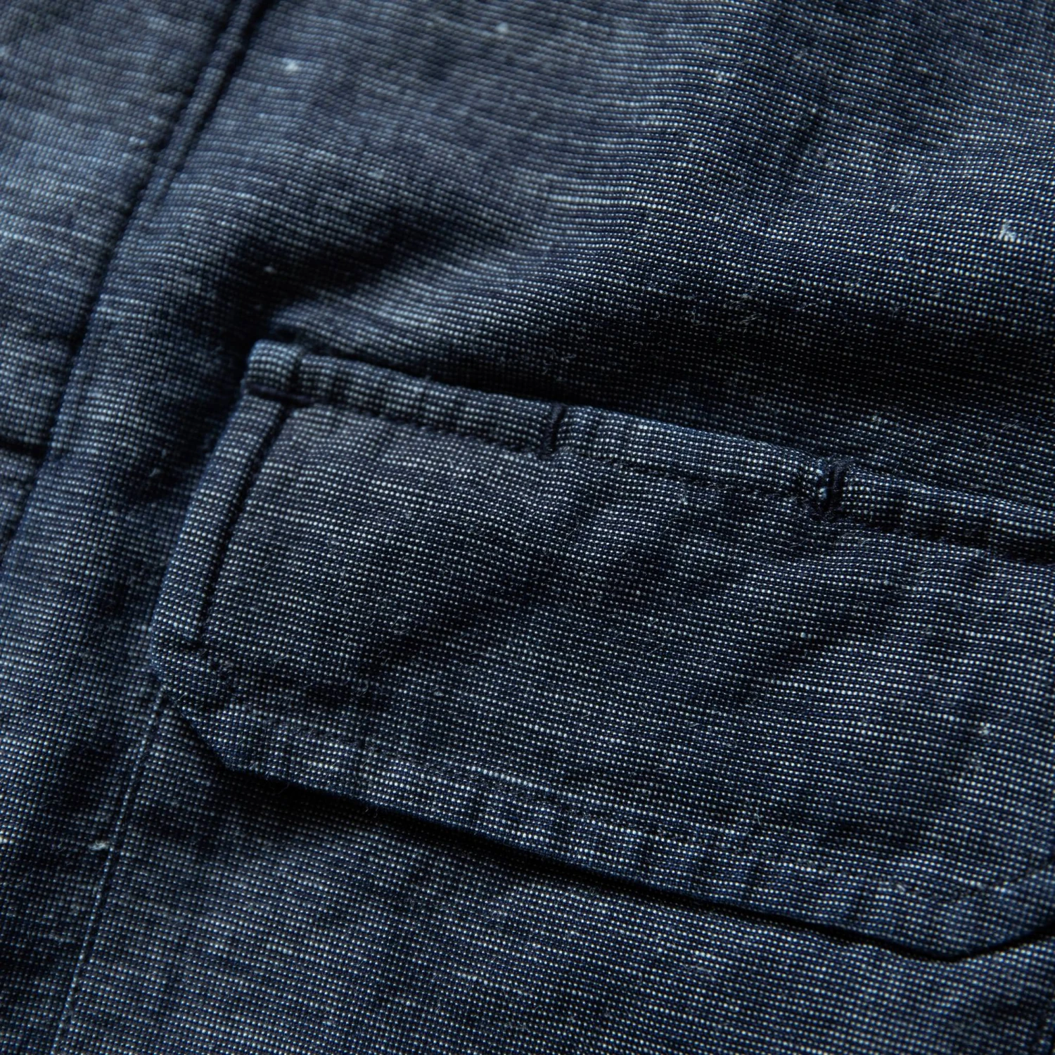 The BDU Shirt Jacket In Indigo Slub - Image 8