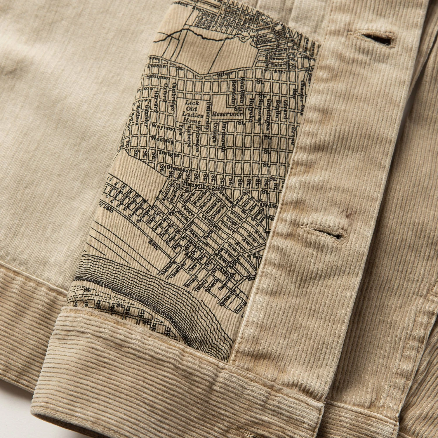 The Dispatch Jacket In Khaki Cord - Image 7