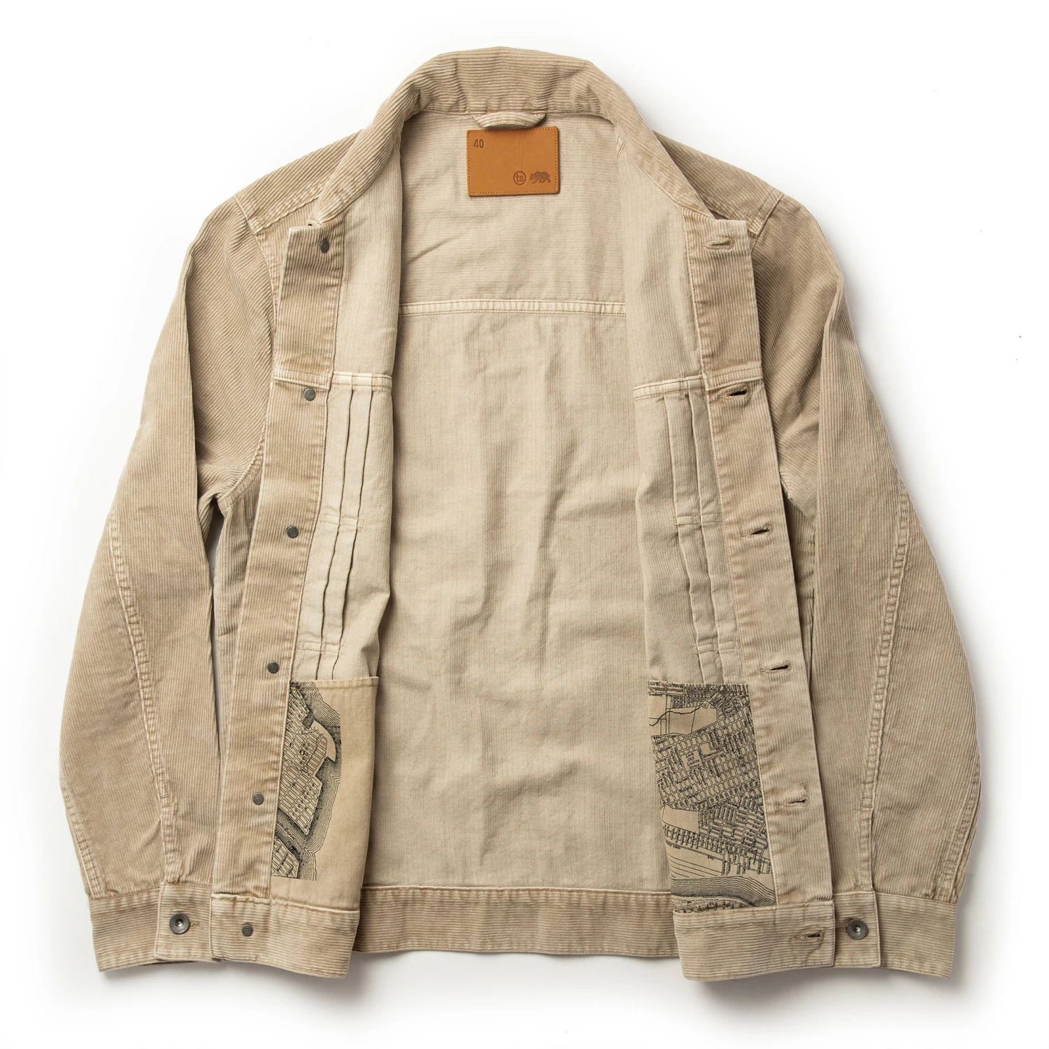 The Dispatch Jacket In Khaki Cord - Image 9