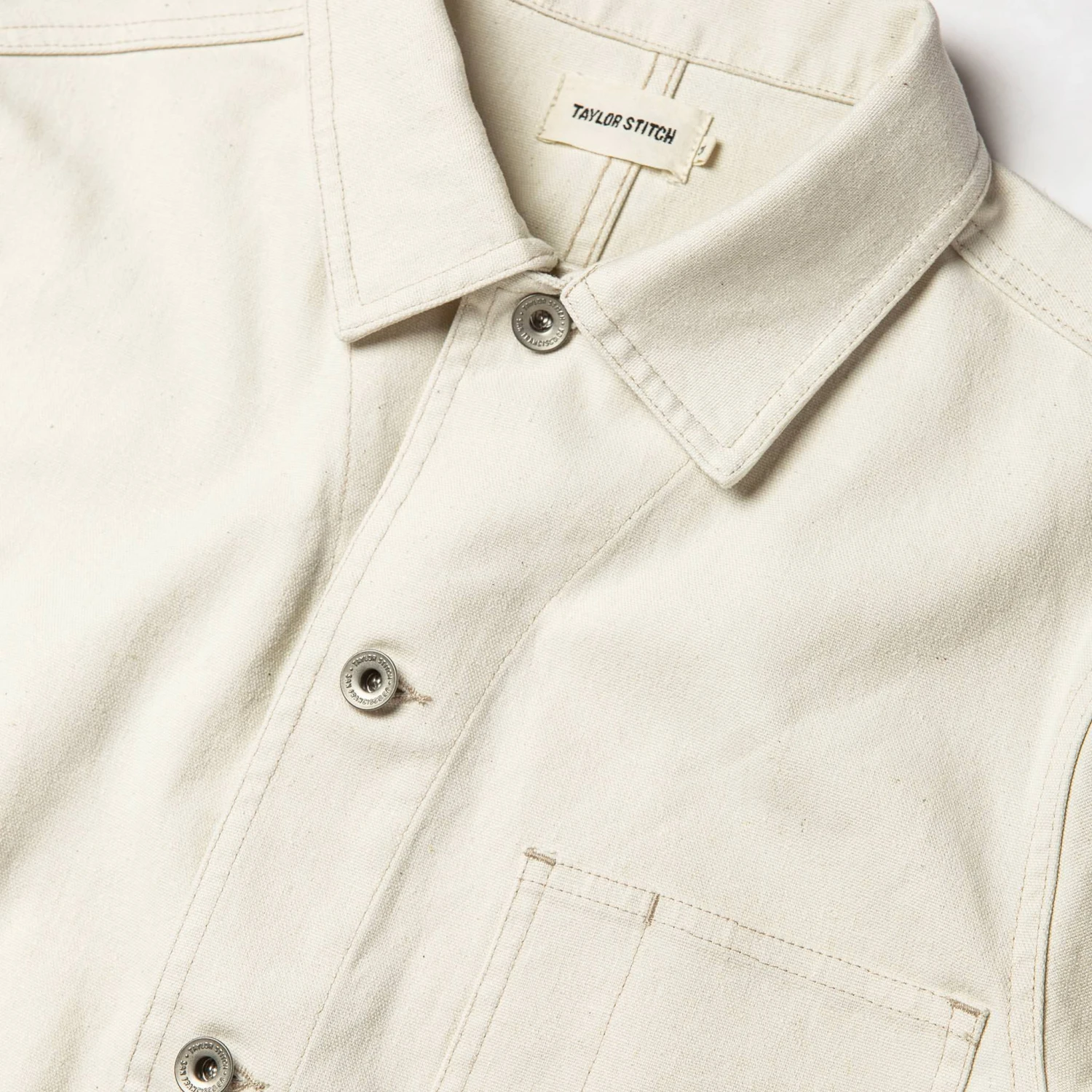 The Ojai Jacket In Natural Boss Duck - Image 6