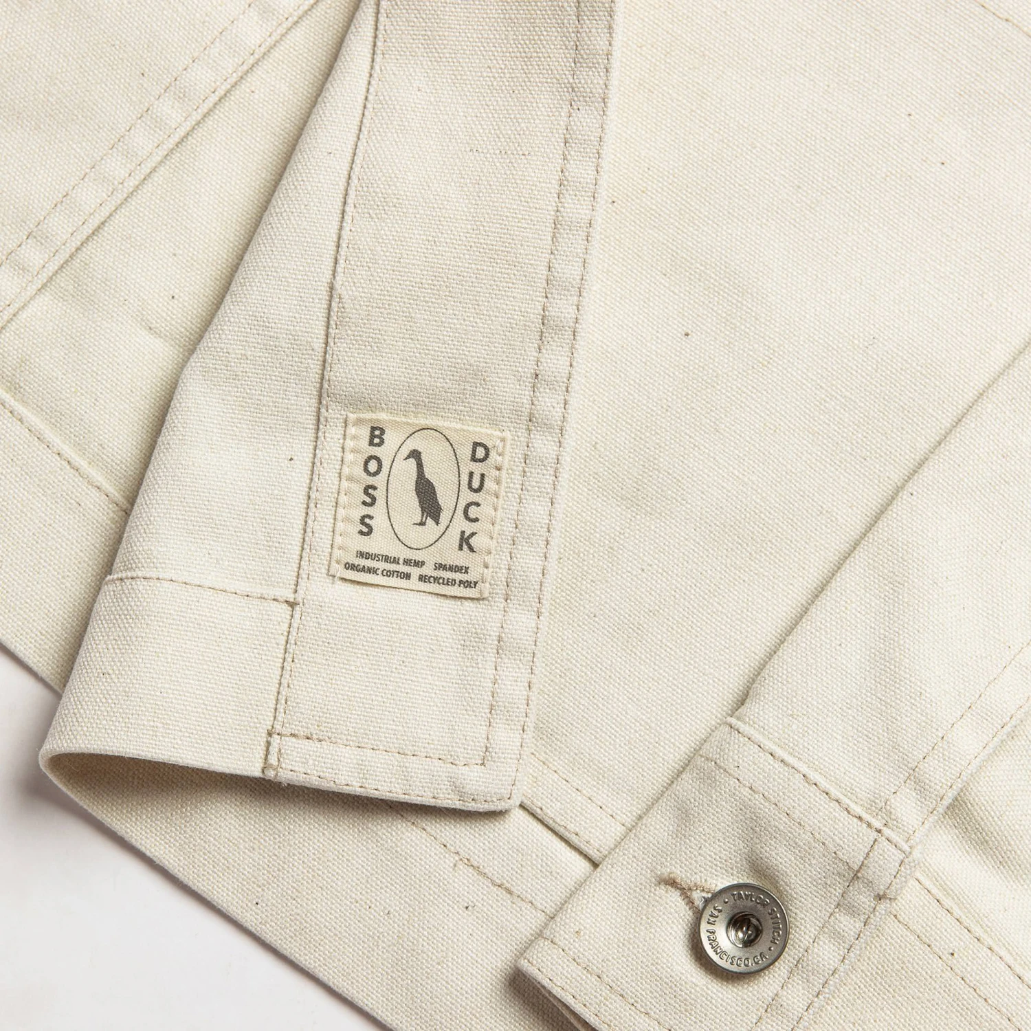 The Ojai Jacket In Natural Boss Duck - Image 7