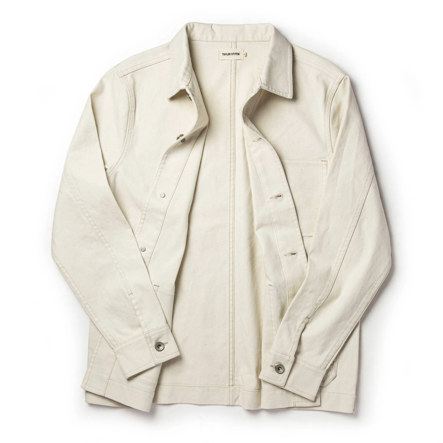 The Ojai Jacket In Natural Boss Duck - Image 9
