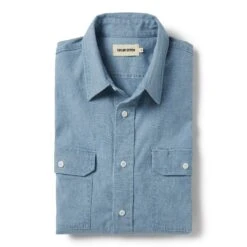 The Chore Shirt In Washed Indigo Boss Duck