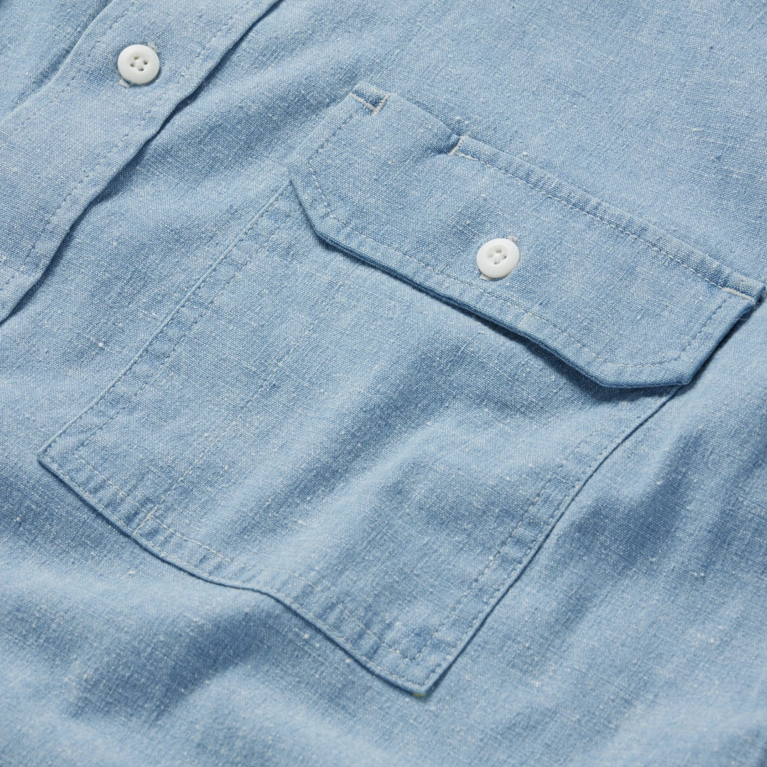 The Chore Shirt In Washed Indigo Boss Duck - Image 5