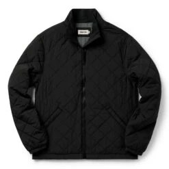 The Vertical Jacket In Black