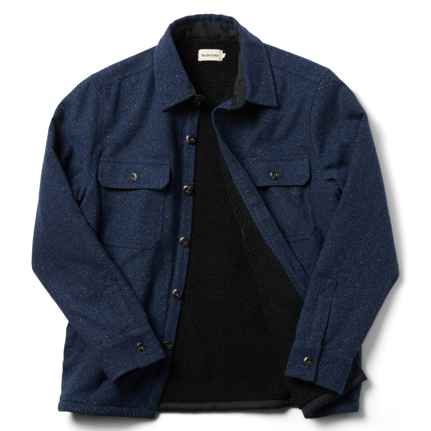 The Chandler Jacket In Navy Donegal - Image 10