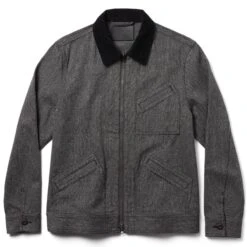 The Ignition Jacket In Indigo Salt And Pepper