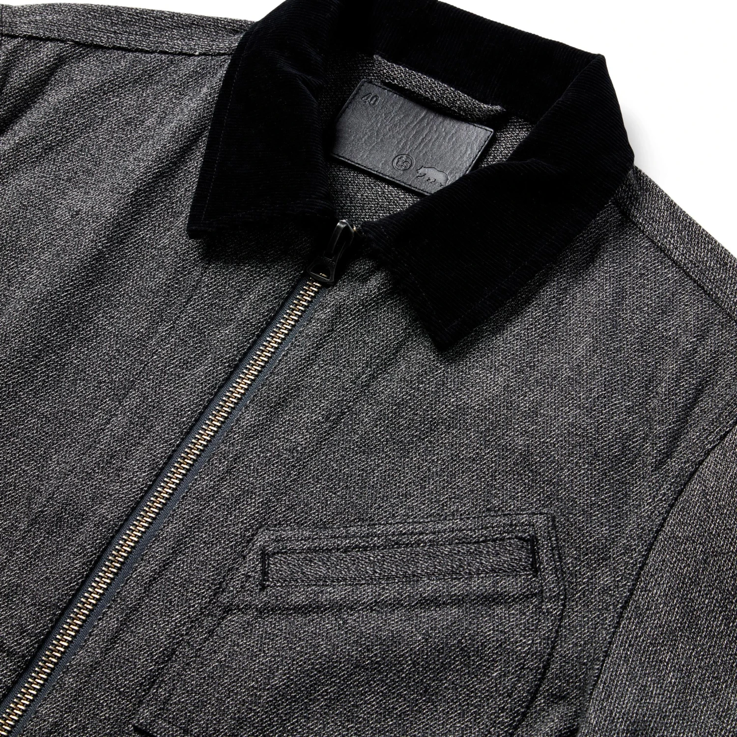 The Ignition Jacket In Indigo Salt And Pepper - Image 6