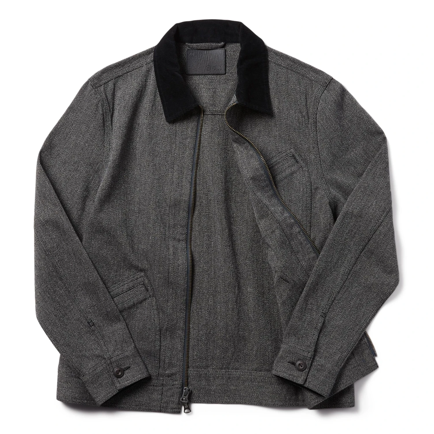 The Ignition Jacket In Indigo Salt And Pepper - Image 9