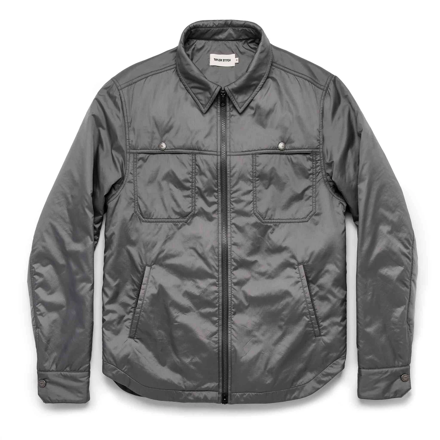 The Bushland Shirt Jacket In Ash Ripstop