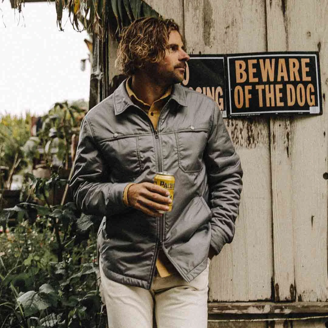 The Bushland Shirt Jacket In Ash Ripstop - Image 2