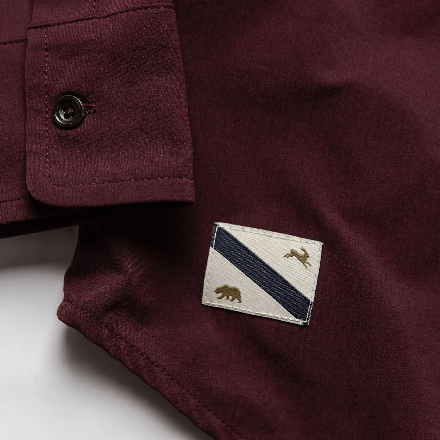 The Over Shirt In Wine - Image 7