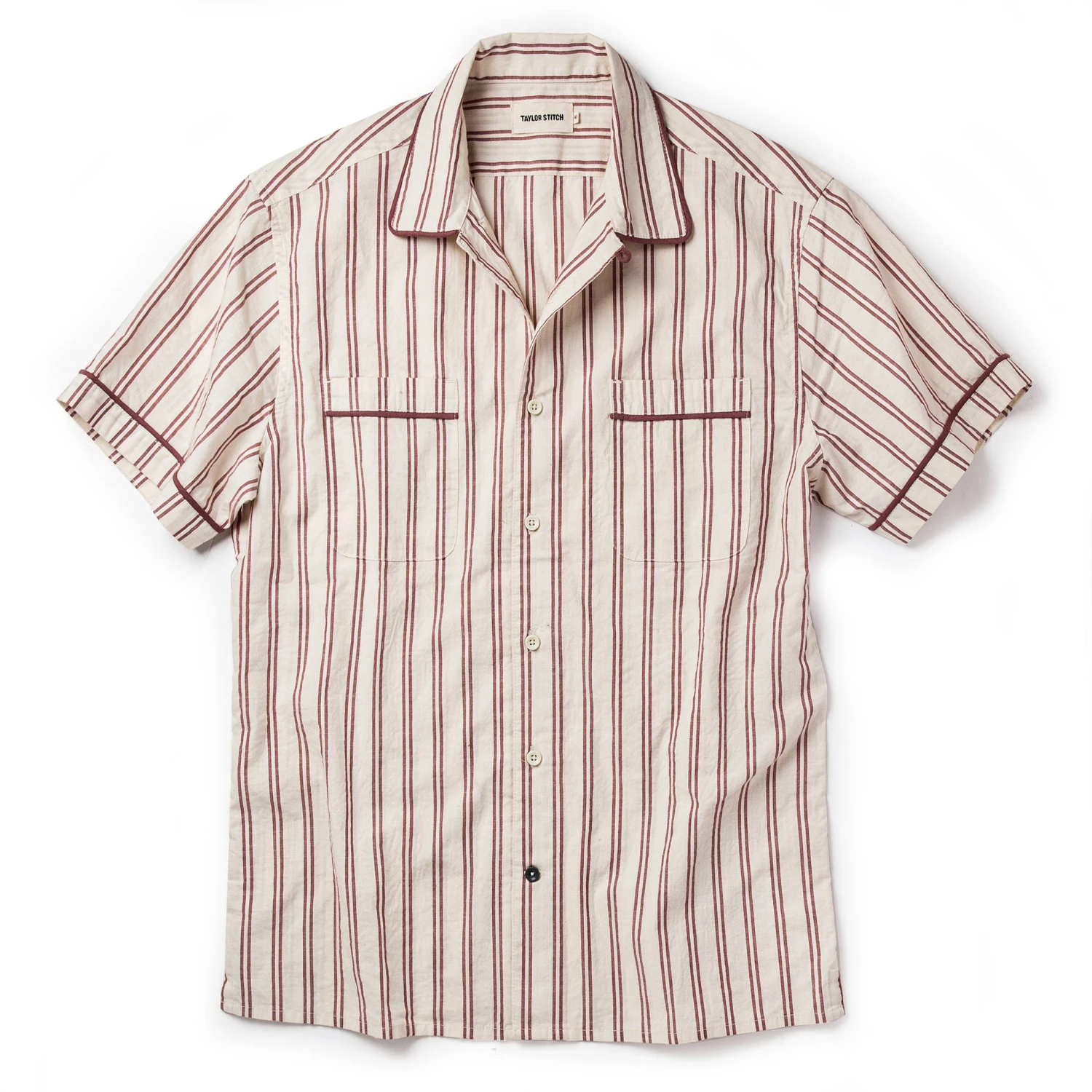 The Tulum In Cranberry Stripe - Image 7