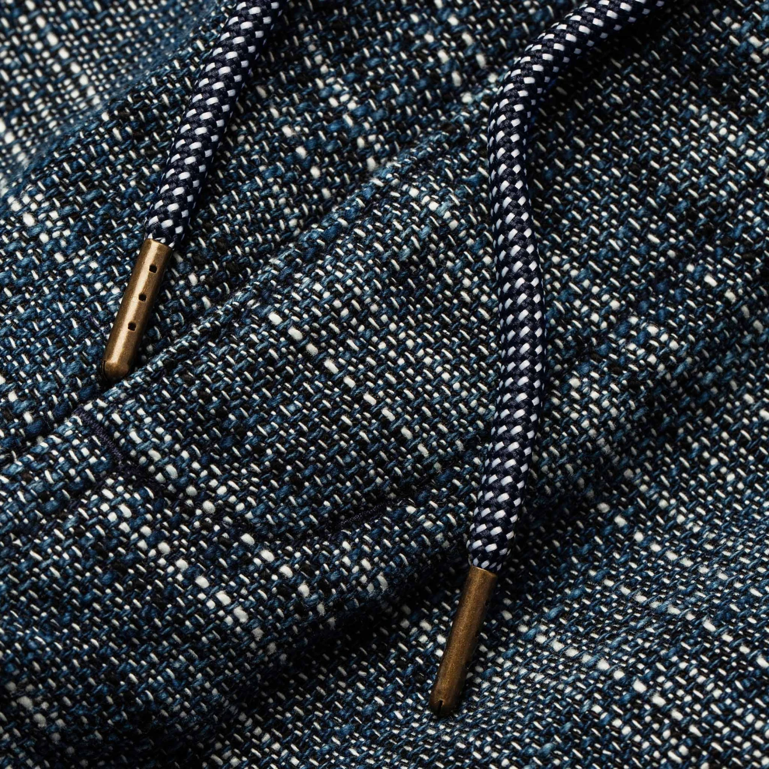 The Après Short In Indigo Slub - Image 9