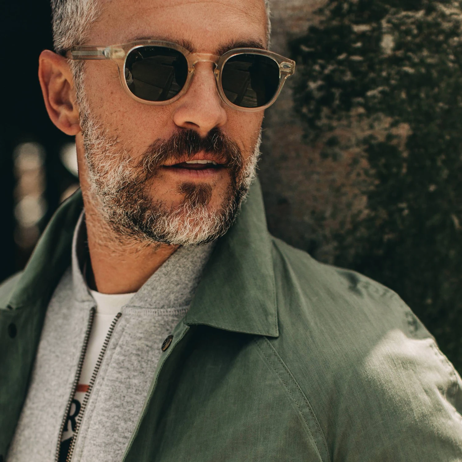 The Lombardi Jacket In Olive Dry Wax - Image 3