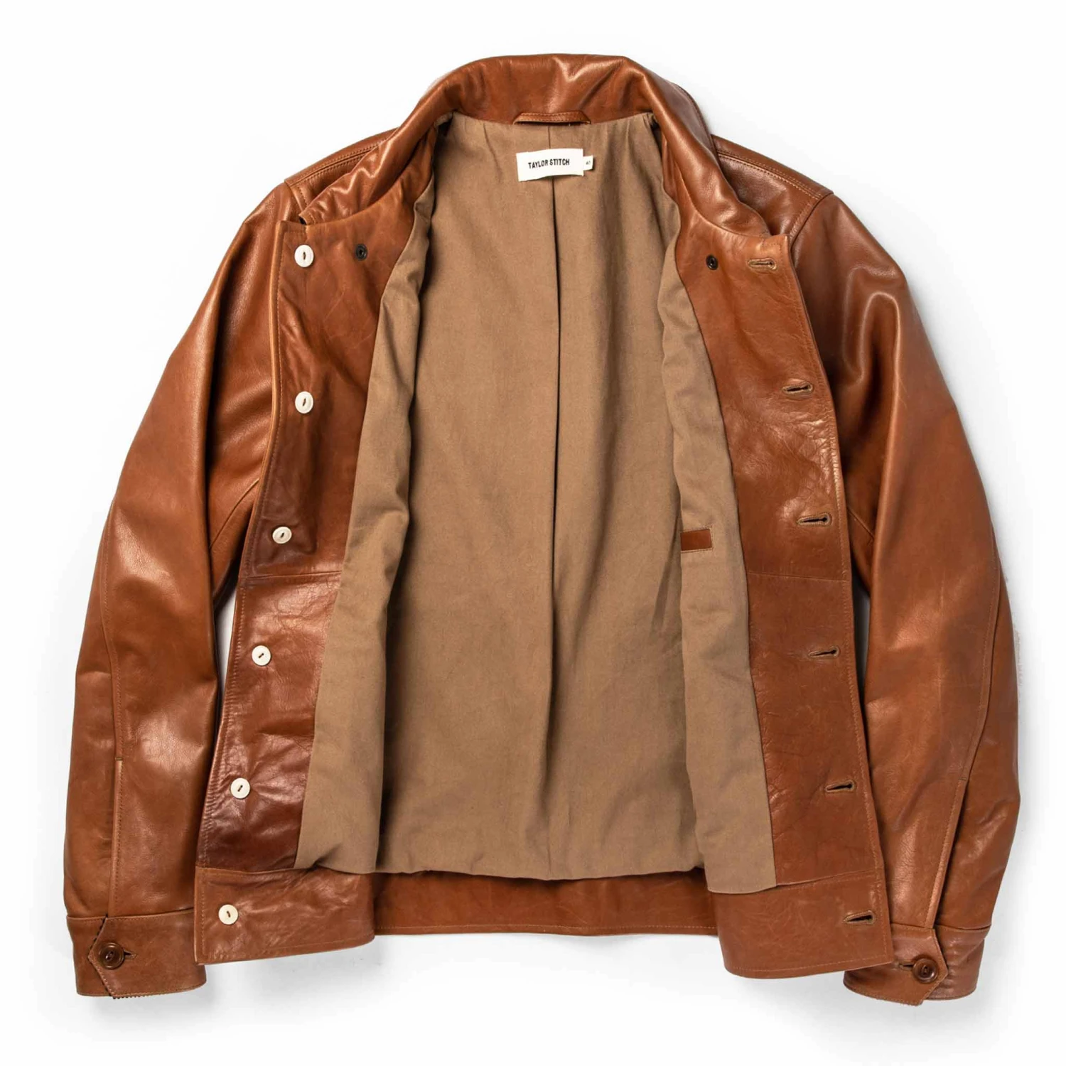 The Cuyama Jacket In Cognac - Image 11