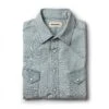 The Western Shirt In Washed Selvage Chambray